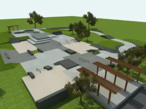 SPA Skateparks - City of Boerne Skatepark | Skatepark Design