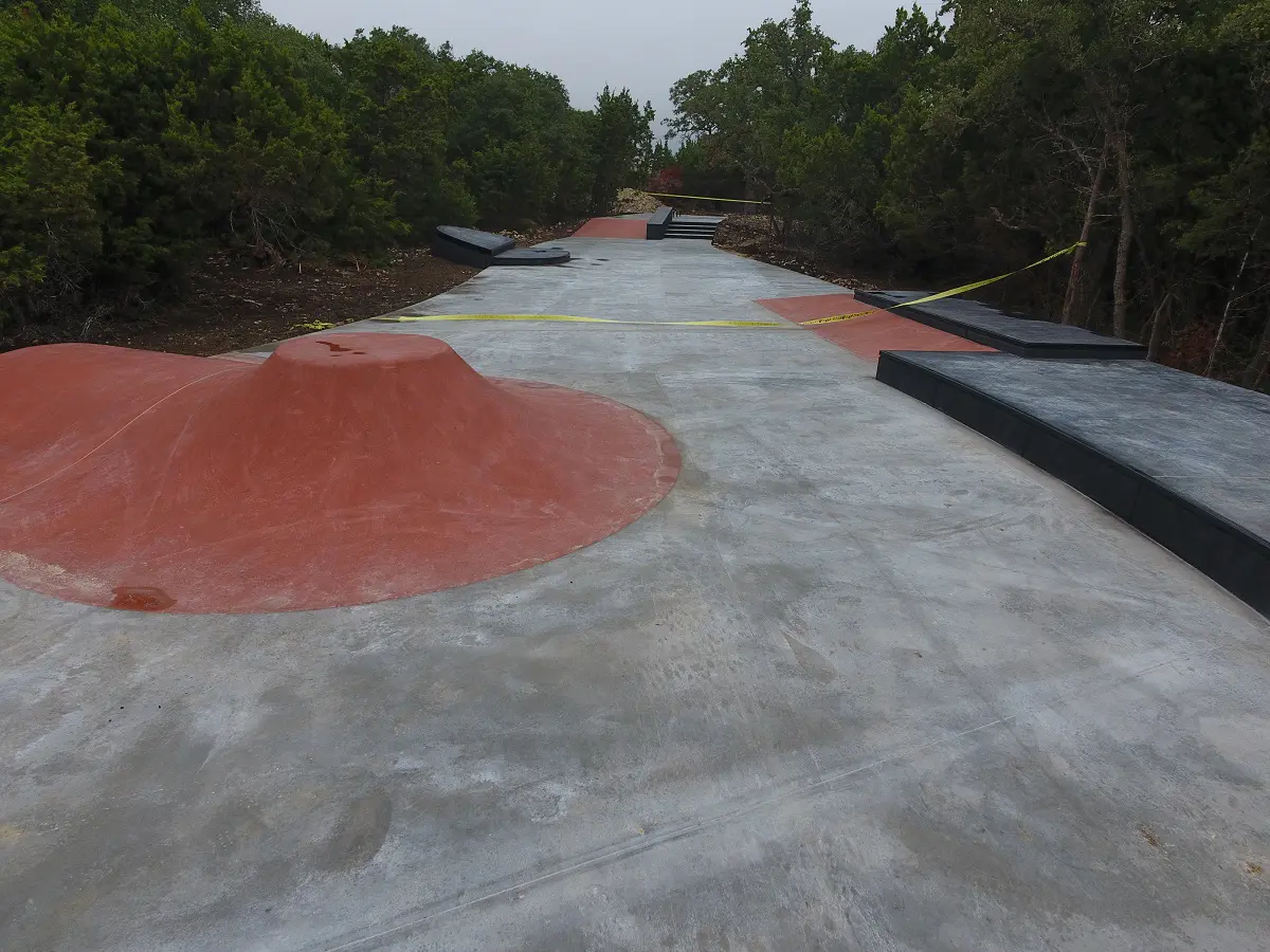 Skate Park Color and Materials