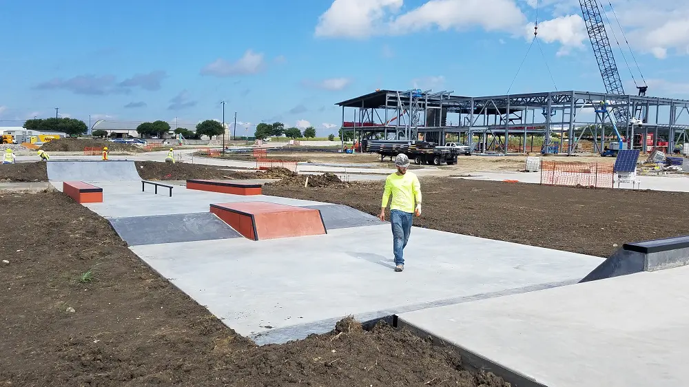 SPA Skateparks Arlington Texas Webb SERC Community Skate Park 8