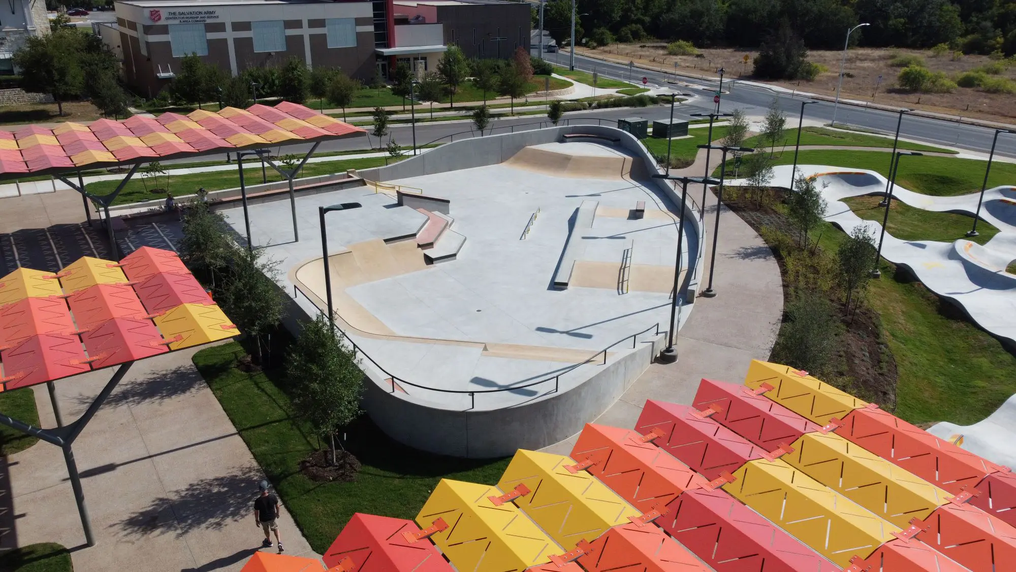 SPA Skateparks City of Austin Mueller Skate Park Pump Track 4