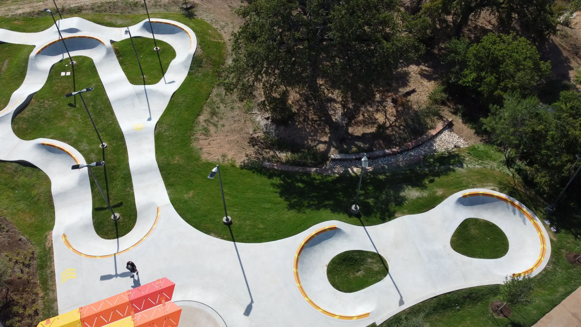 SPA Skateparks City of Austin Mueller Skate Park Pump Track