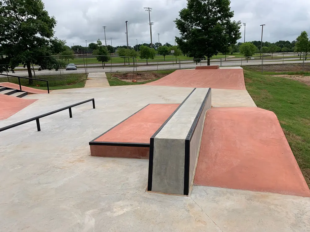 SPA Skateparks Design Build Skate Park Contractor City of Tyler Texas 1