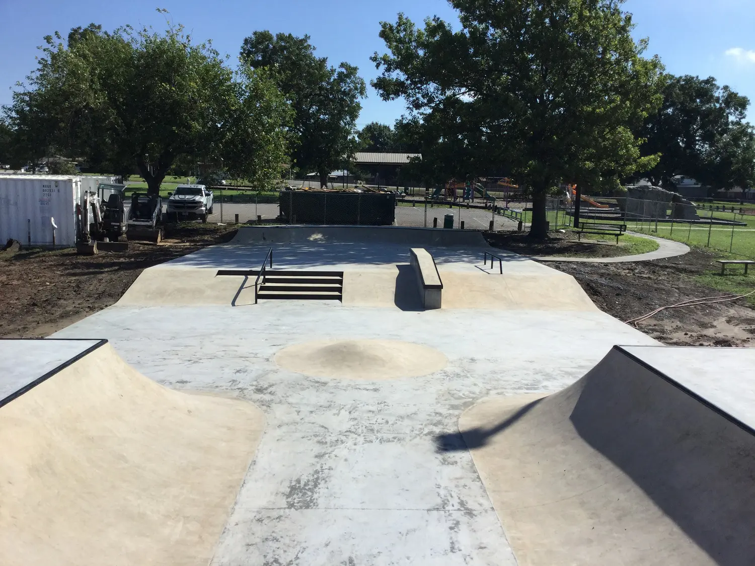 SPA Skateparks City of Sherman Hawn Park Skate Park Contractor 2