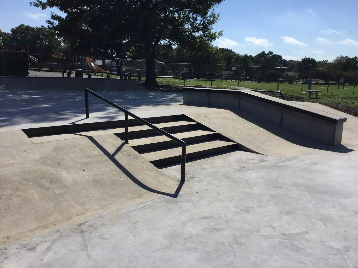 SPA Skateparks City of Sherman Hawn Park Skate Park Contractor 3