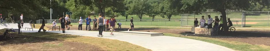 SPA Skateparks Live Oak Texas Skate Park banner