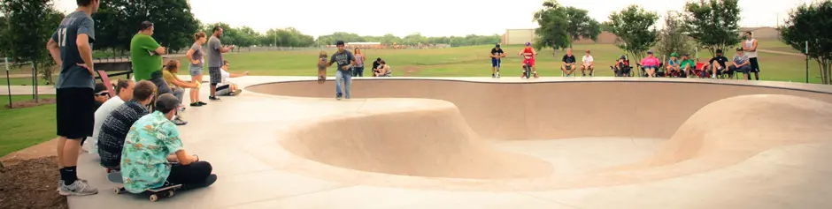 Granbury Texas Skate Park SPA Skateparks home banner 2