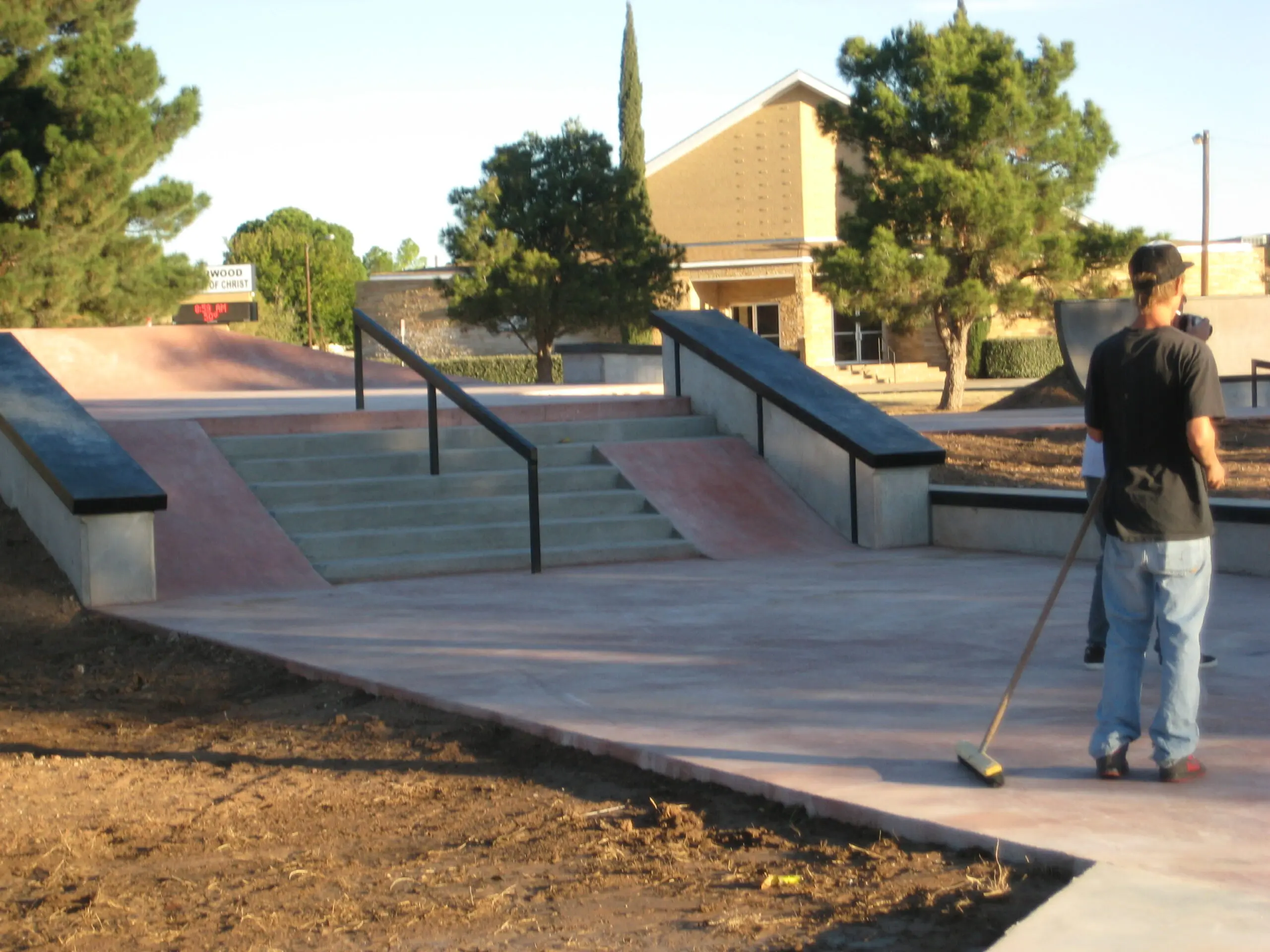 City of Odessa Texas Skateboard Park - Stair Set - SPA Skateparks