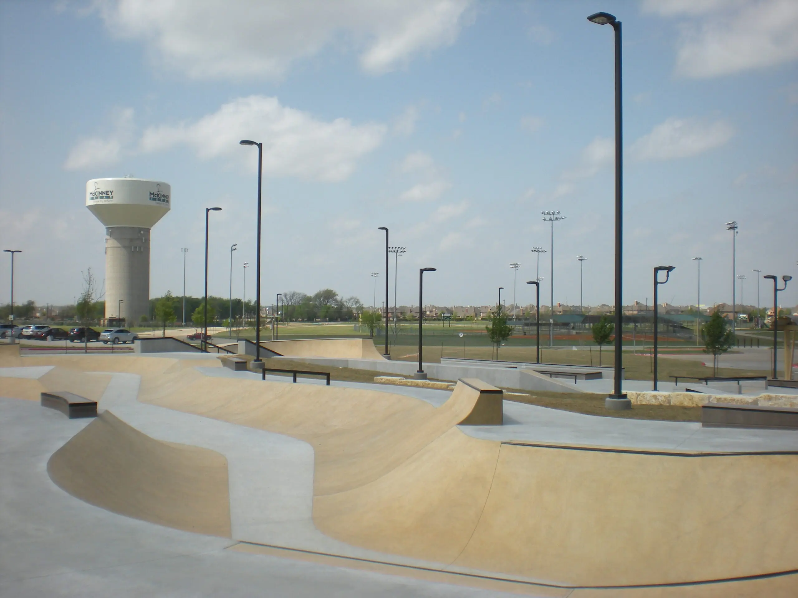 City of McKinney Texas Gabe Nesbitt Skate Park 11 by SPA Skateparks scaled