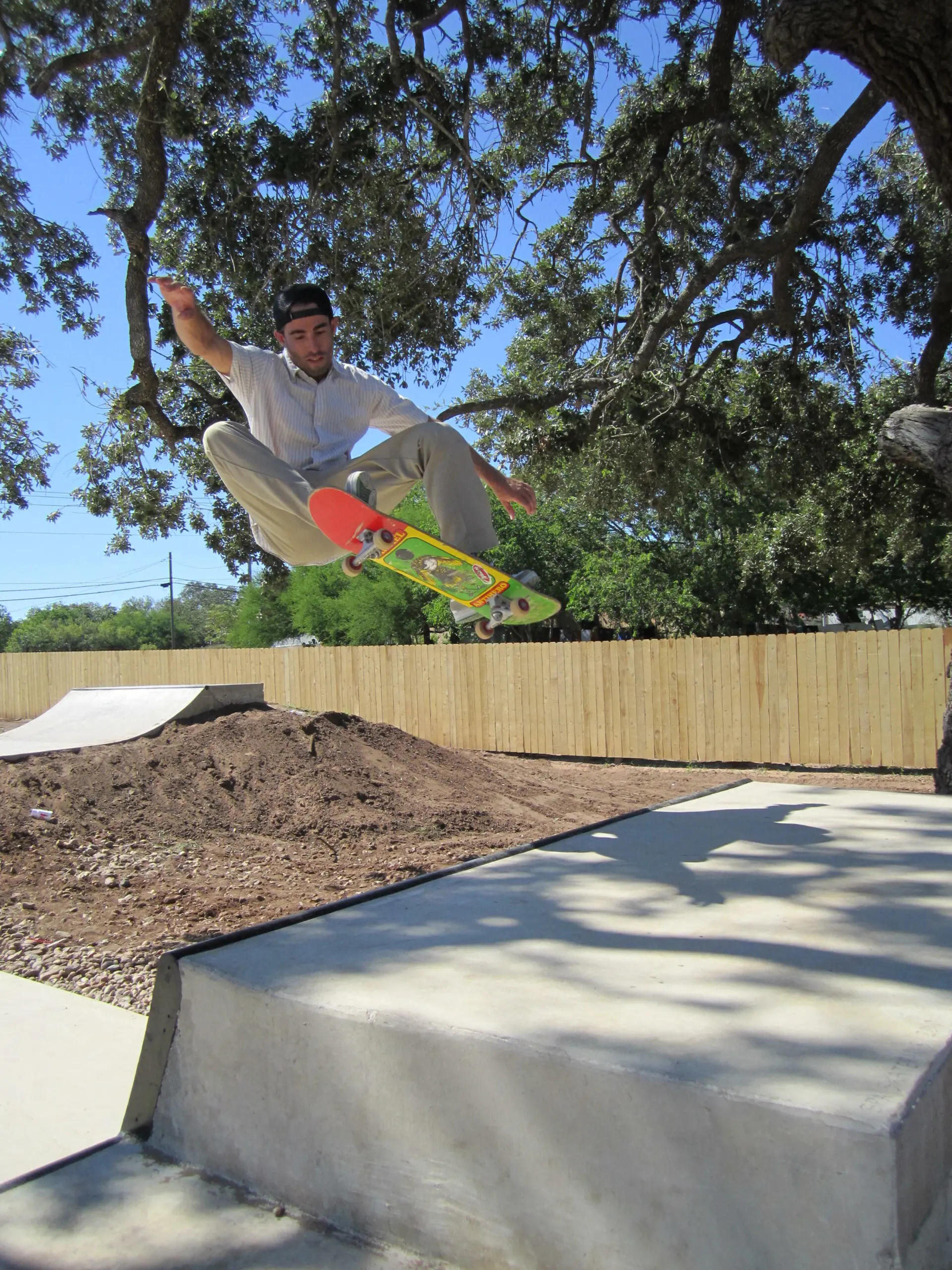 SPA Skateparks - Floresville skatepark - Jamie Curtis