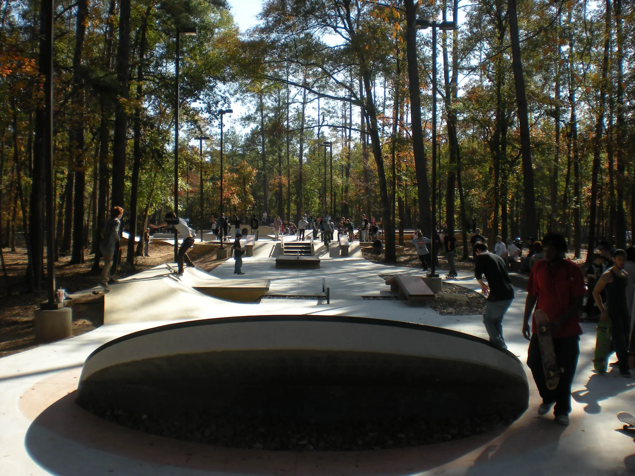 City of Conroe Texas Skatepark - Kasmiersky Wheeled Sports Plaza