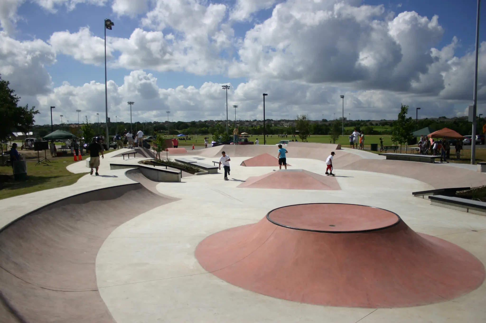 Skate Park Color and Materials