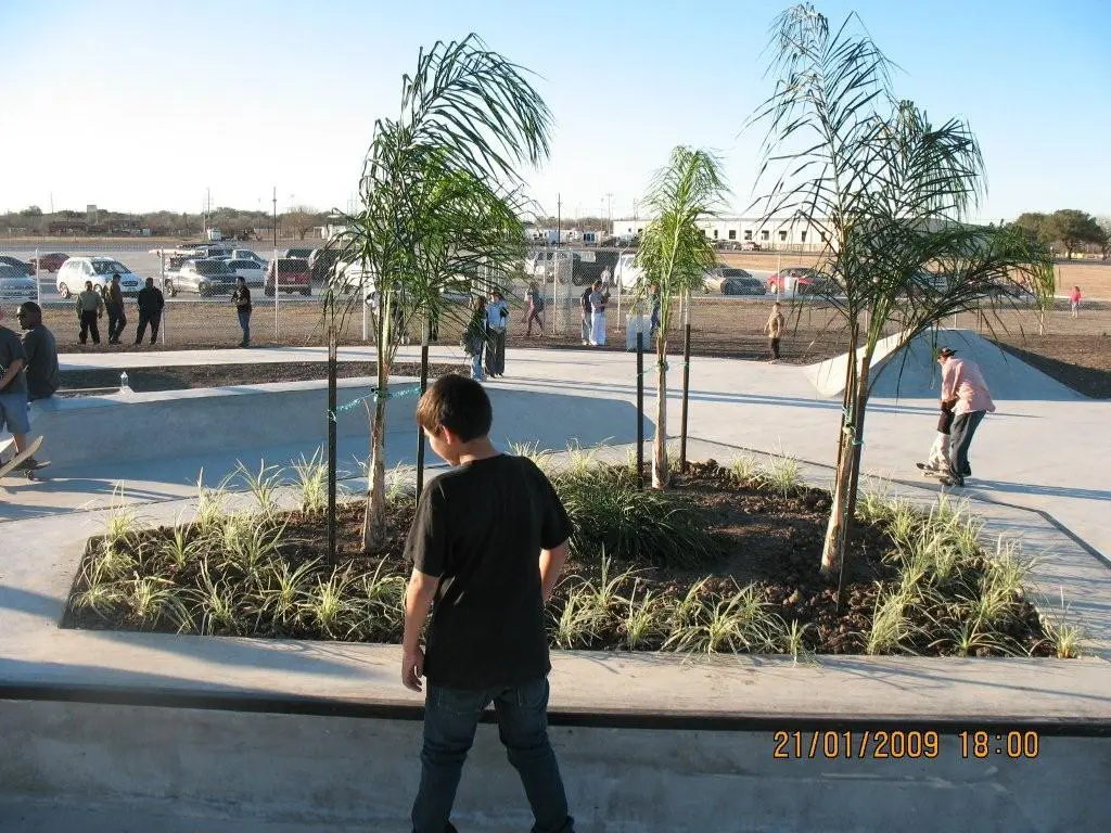 SPA Skateparks - City of Victoria Texas Skatepark - Colors Materials