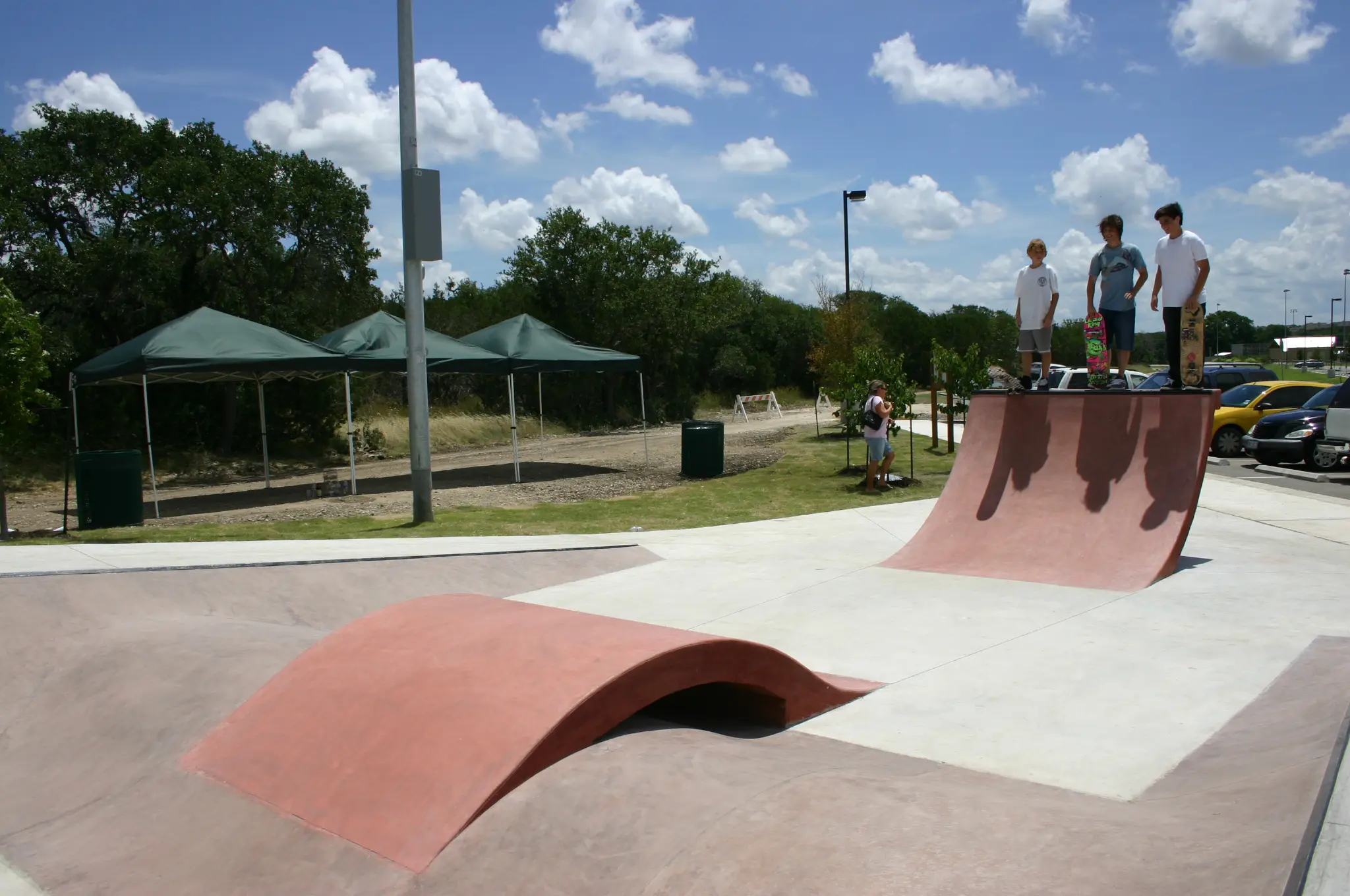 Skate Park Color and Materials