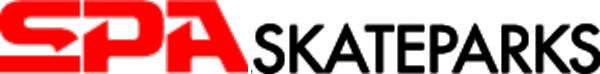 spa skateparks black logo