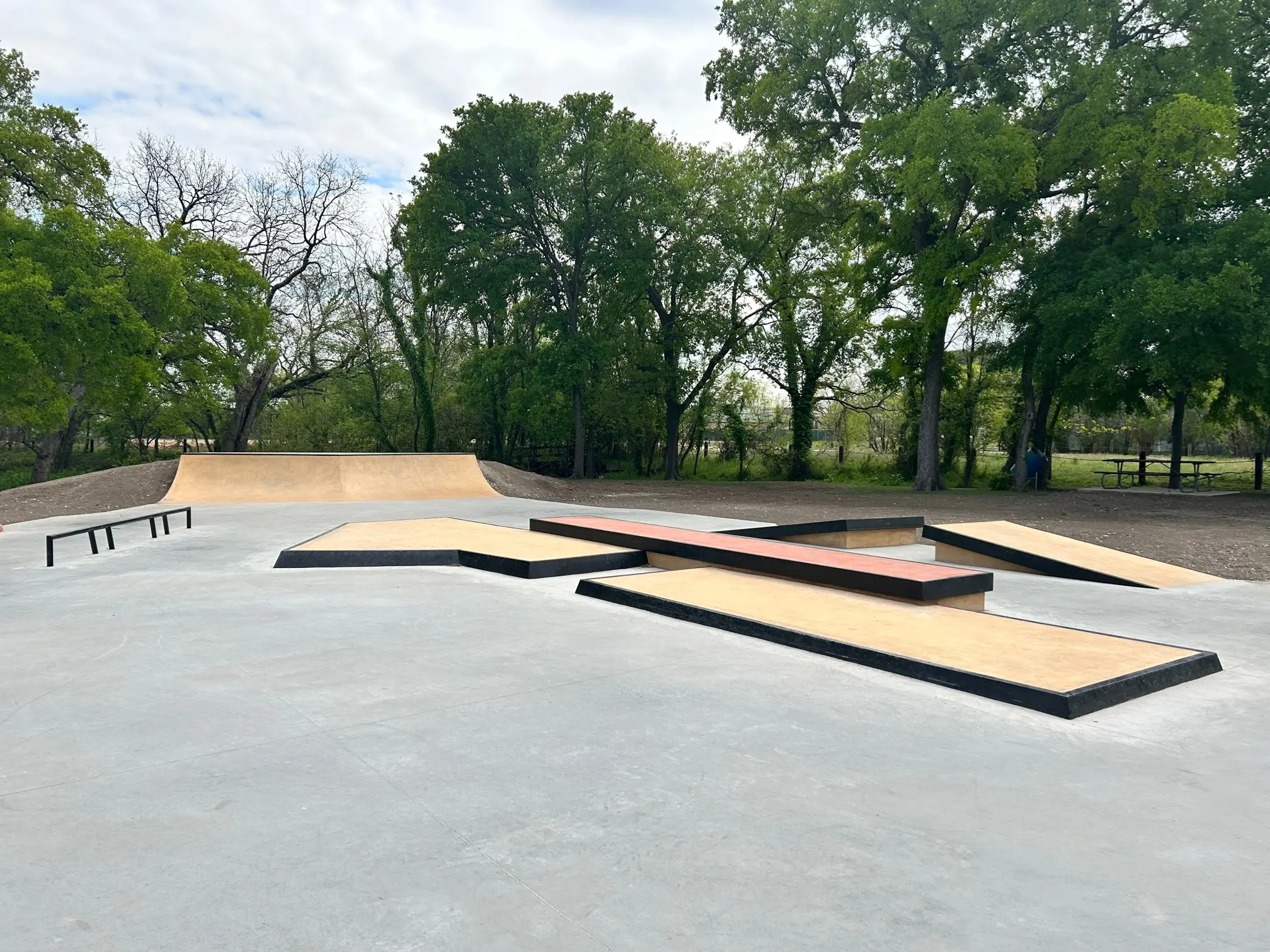 SPA Skateparks - City of Lampasas Texas Skate Park Plaza - Design Build Contractor