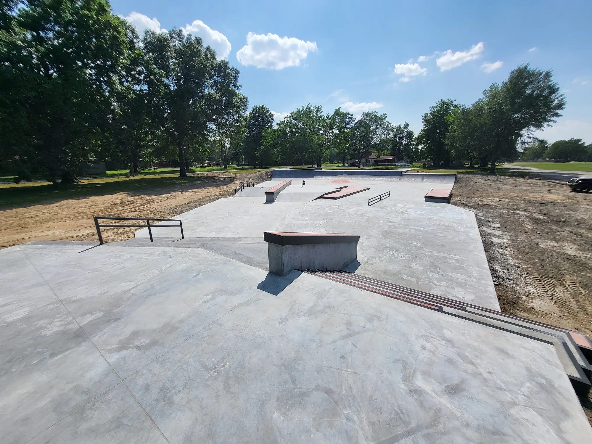 SPA Skateparks - City of Stigler Oklahoma Skate Park Contractor - Overall 2