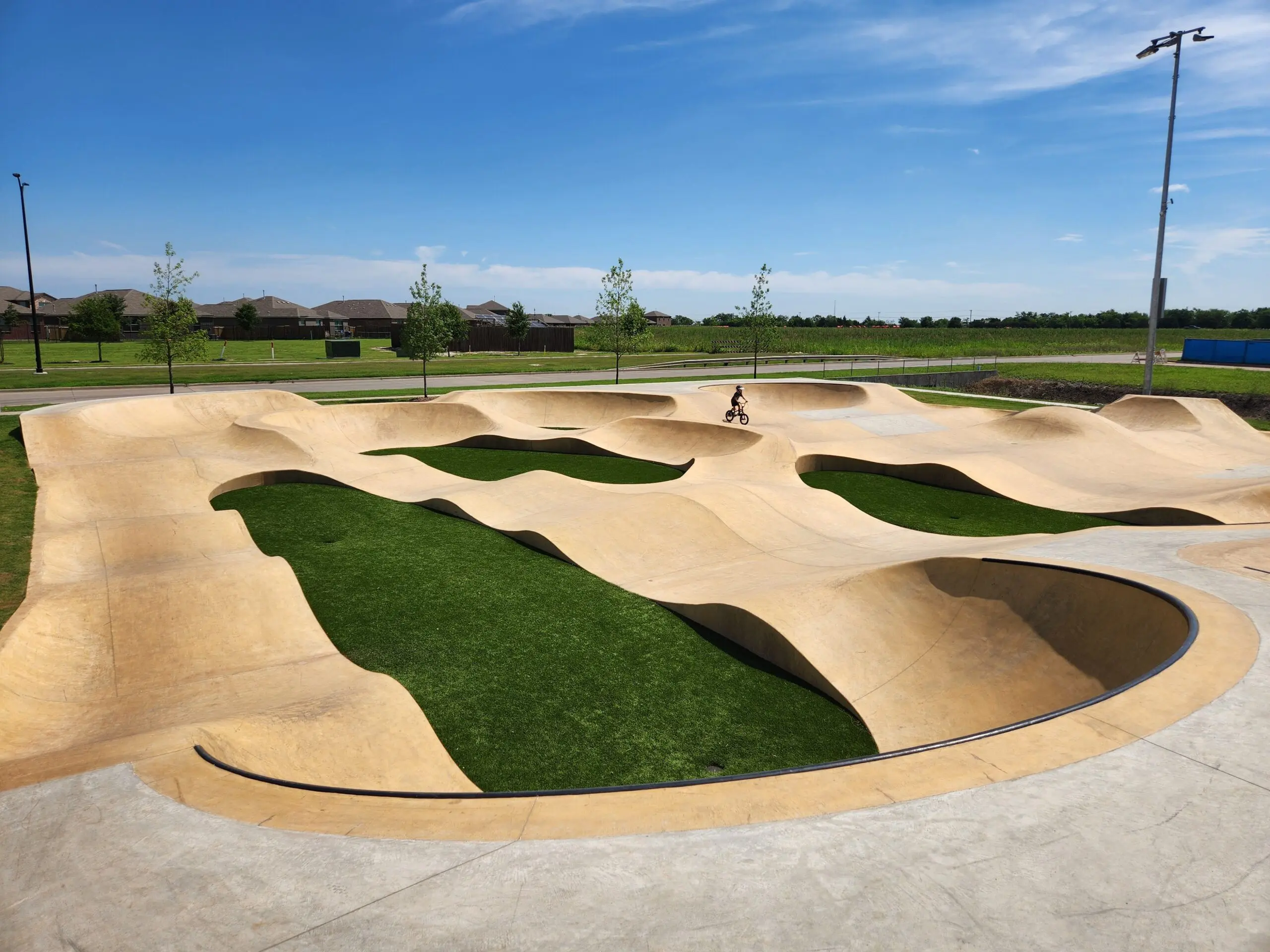 SPA Skateparks - City of Anna Texas Pump Track & Skatepark - Slayter Creek Park