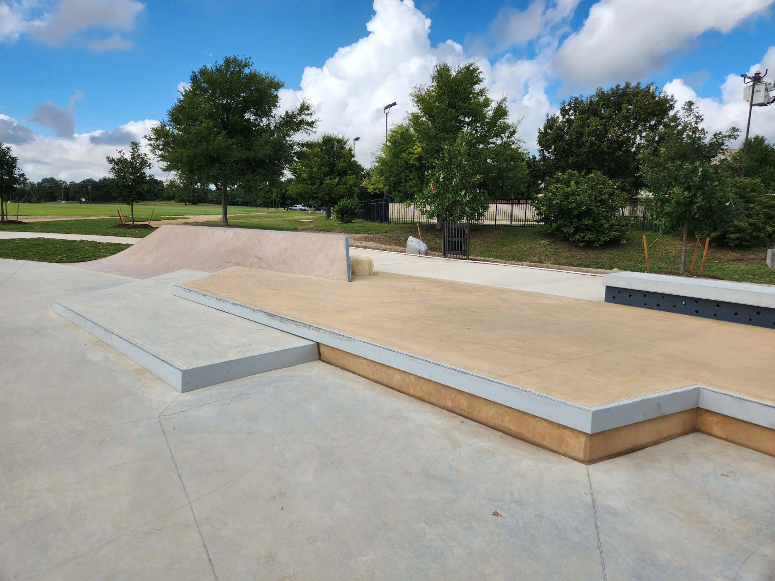 SPA Skateparks City of Georgetown Texas San Gabriel Skate Park Contractor Ledge Manual Pad Complex