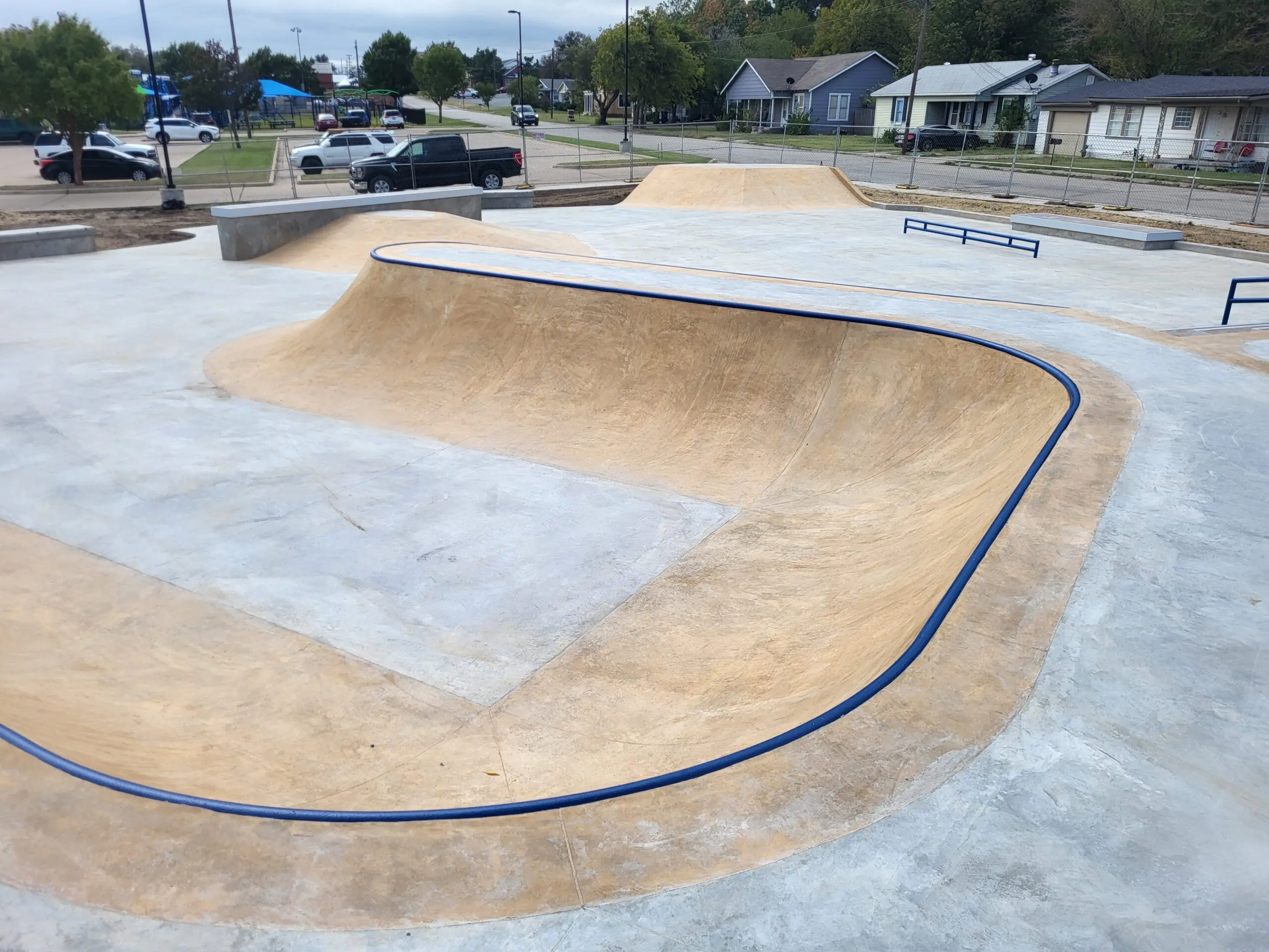 SPA Skateparks Decatur Texas Construction