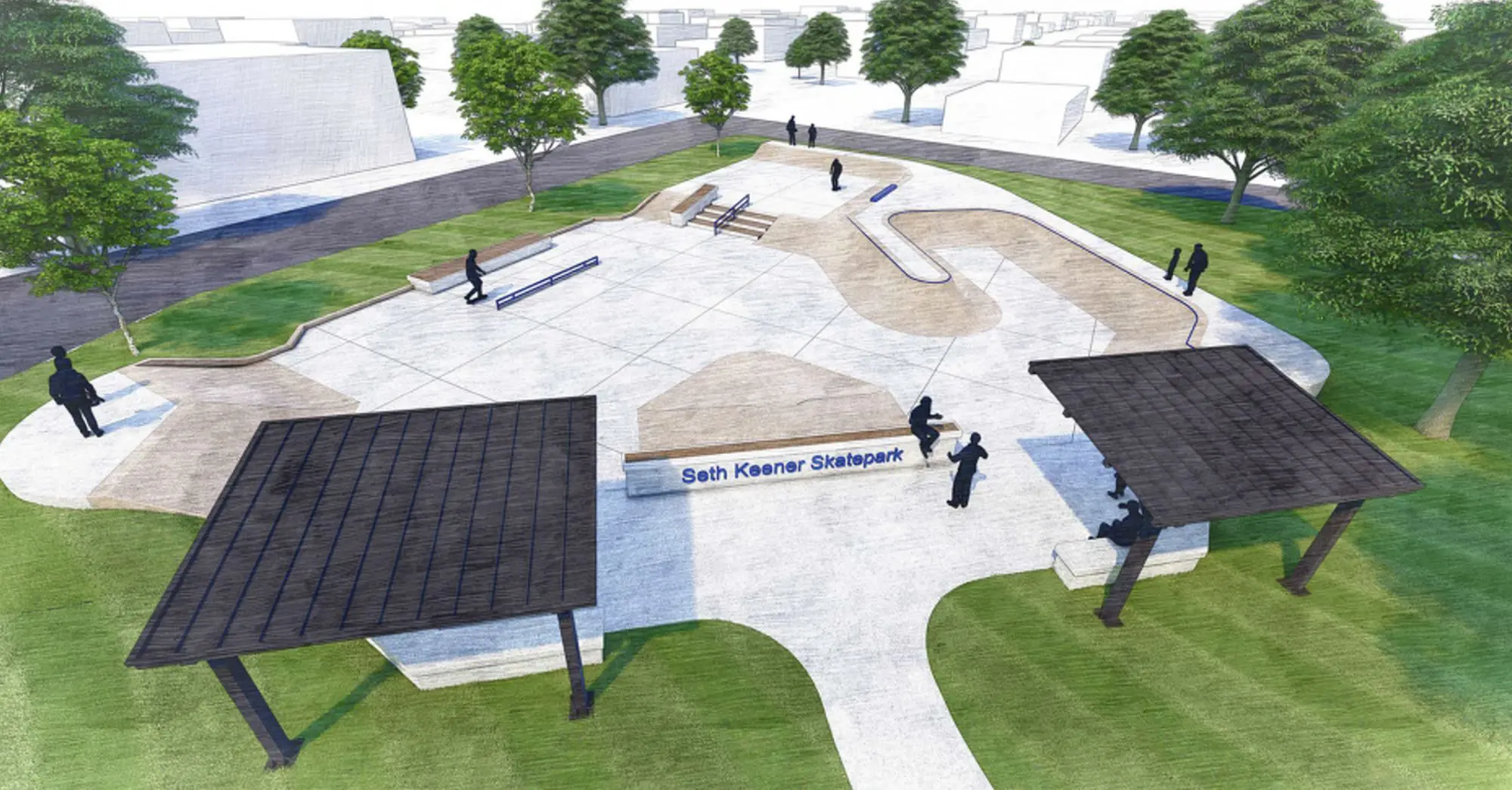 SPA Skateparks New Line Skatepark Design Build Team Decatur Texas