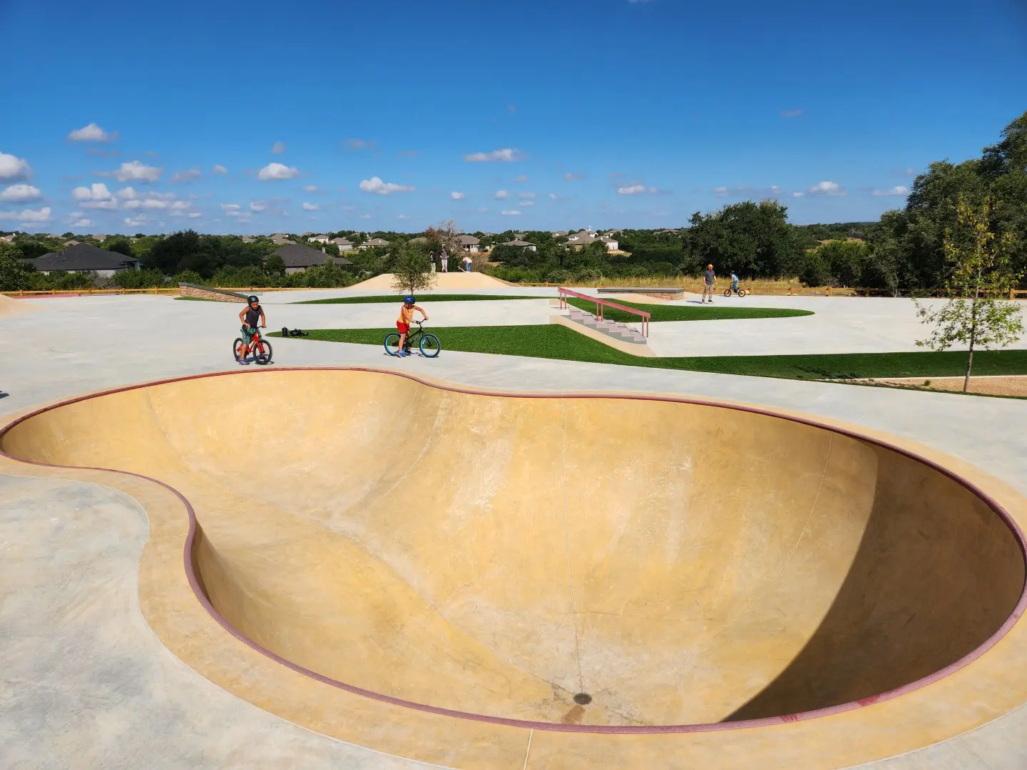 SPA Skateparks - Georgetown Garey Park Skate Ranch Pool Bowl Contractor 2