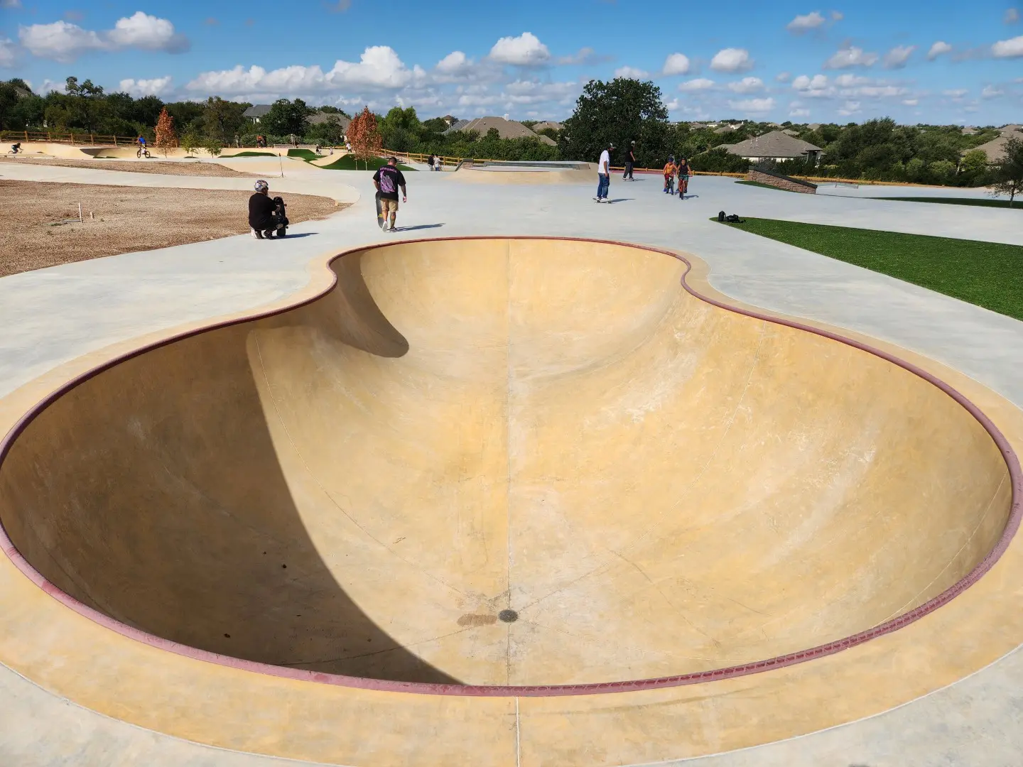SPA Skateparks - Georgetown Garey Park Skate Ranch Pool Bowl Contractor