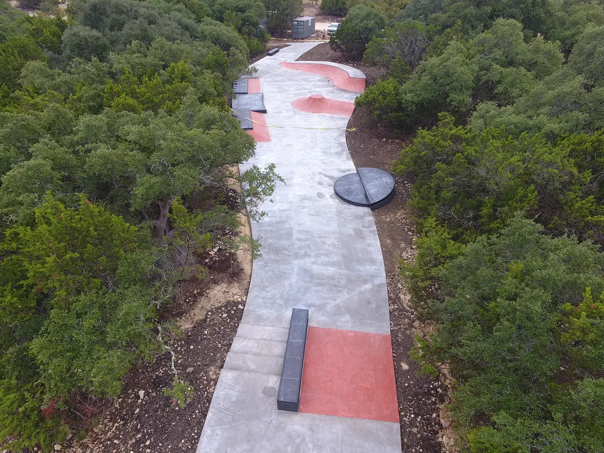 SPA Skateparks Lakewood Texas Skate Park City of Leander Texas Design Build Contractor