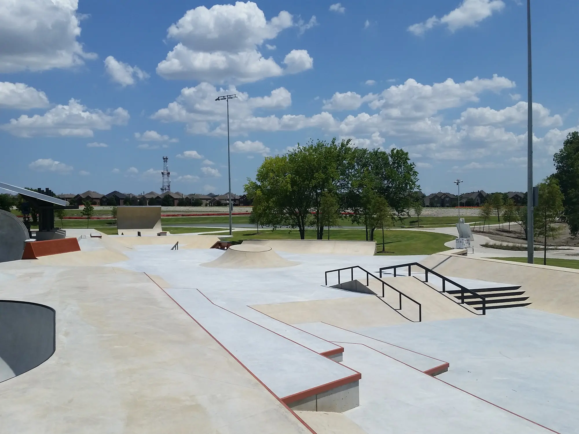 City of Frisco Texas Northeast Community Skate Park