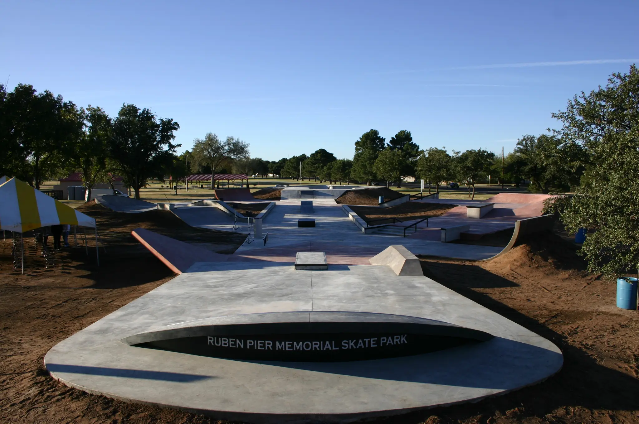 Odessa Texas Ruben Pier Memorial Skatepark