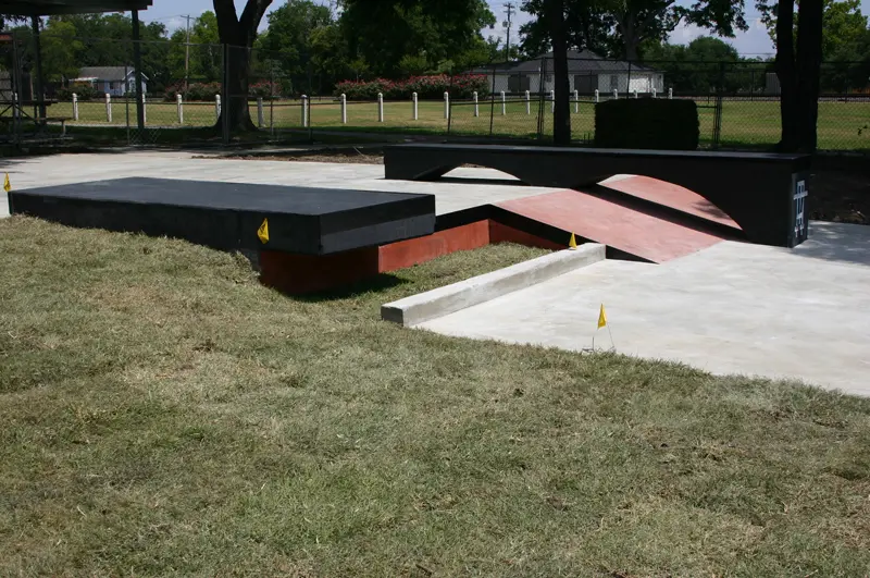Alvin Texas Skate Park Plaza