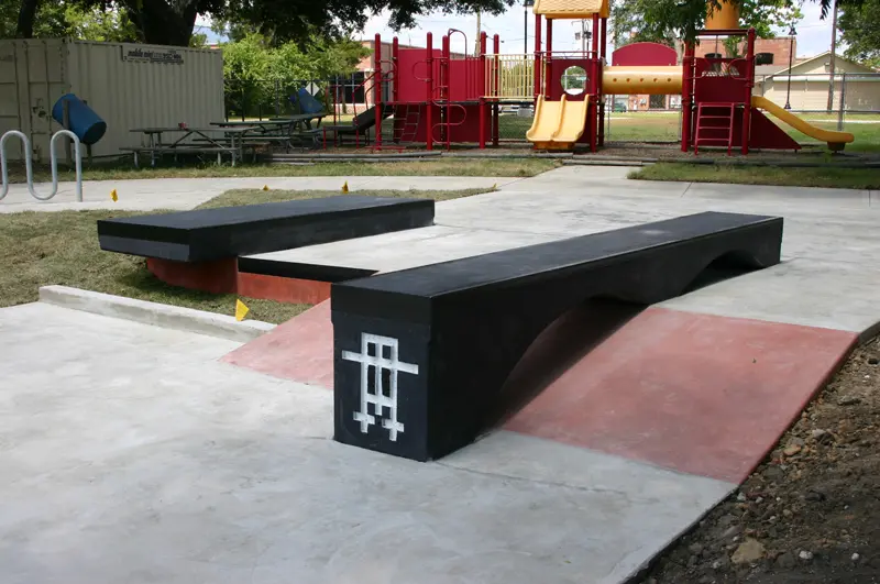 Alvin Texas Skate Park Plaza