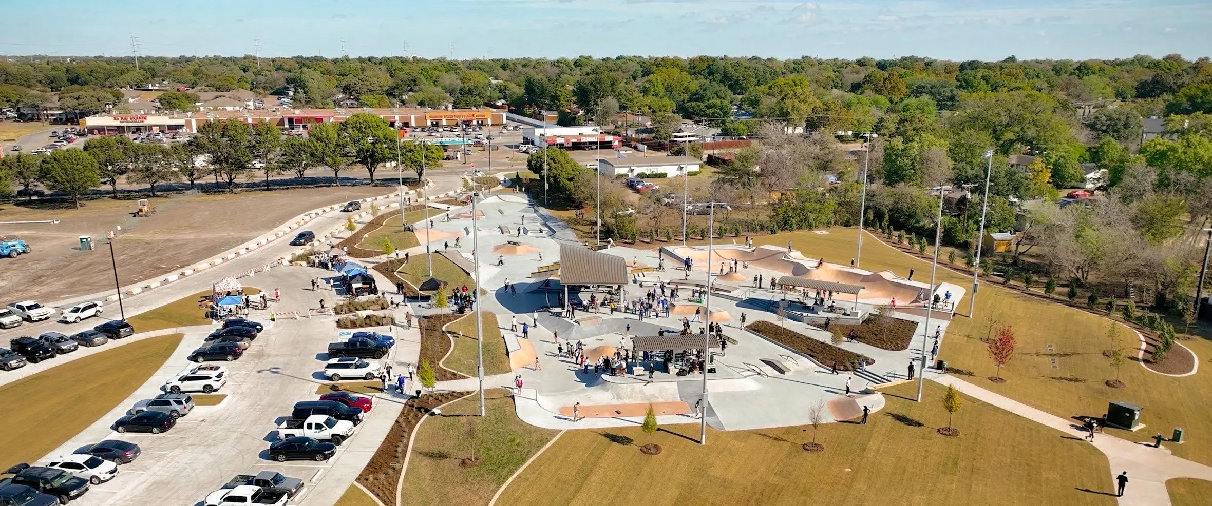 City of Garland Texas Rick Oden Skate Park